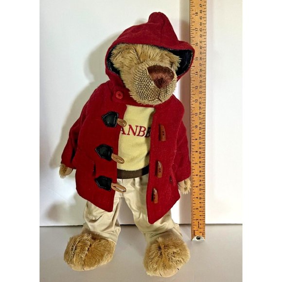 Effanbee Oh Josh The Urban bear 16" Mohair Bear Jointed Plush Essentials Collect - Picture 7 of 16